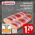 Rheinische Schinkenwurst bei EDEKA im Prospekt "" für 1,29 €