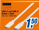 USB-C auf USB-C Kabel Angebote von VIVANCO bei expert Bergkamen für 1,50 €