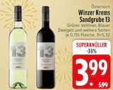 Grüner Veltliner Sandgrube 13 von Winzer Krems im aktuellen EDEKA Prospekt für 3,99 €