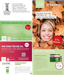 Aktueller LINDA Premiumapotheke Prospekt (Castrop-Rauxel, 3 Seiten zum blättern LINDA Premiumapotheke Prospekt Aktuelle Angebote mit 3 Seiten