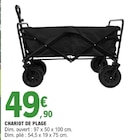 Promo Chariot de plage à 49,90 € dans le catalogue E.Leclerc à Fleury-les-Aubrais
