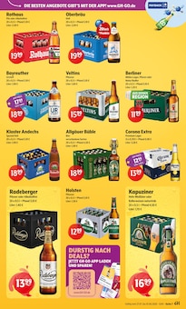 Bier im Getränke Hoffmann Prospekt "Aktuelle Angebote" mit 9 Seiten (Frankfurt (Oder))