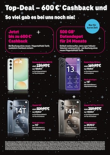 Smartphone im Telekom Shop Prospekt "MAGENTA BLACK DAYS" mit 12 Seiten (Bottrop)