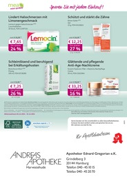 Elmex Angebot im aktuellen mea - meine apotheke Prospekt auf Seite 4