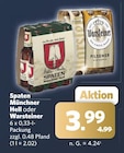 Münchner Hell Angebote von Spaten bei combi Wilhelmshaven für 3,99 €