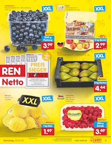 Obst im Netto Marken-Discount Prospekt "Aktuelle Angebote" mit 49 Seiten (Frankfurt (Main))