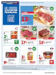 Prix et réduction Pavé dans le prospectus Auchan Hypermarché en cours Offre Pavé dans le catalogue Auchan Hypermarché du moment à la page 24