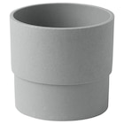 Übertopf drinnen/draußen grau 9 cm bei IKEA im Essen Prospekt für 1,99 €