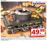 Raclette-Fondue Kombination 2-in-1 Angebote von SEVERIN bei Segmüller Ulm für 49,99 €