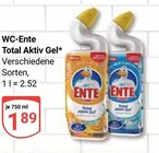 Total Aktiv Gel Angebote von WC-Ente bei GLOBUS Zwickau für 1,89 €