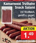Kamarnossi Truthahn Snack Salami Angebote bei Zimmermann Magdeburg für 1,49 €