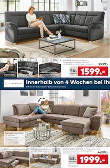 Ecksofa im porta Möbel Prospekt "Besser gleich zu porta." mit 24 Seiten (Frankfurt (Main))