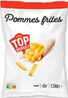 Pommes frites surgelées - TOP BUDGET en promo chez Intermarché Arles à 3,29 €