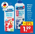 Buttermilch Drink Angebote von Milram bei Netto Marken-Discount Cuxhaven für 1,29 €
