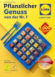 Lidl Prospekt: "Pflanzlicher Genuss von der Nr. 1", 20 Seiten, 02.01.2026 - 31.01.2026