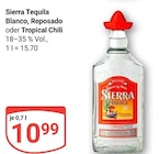 Tequila Blanco im Angebot bei GLOBUS in Wiesbaden Tequila Blanco Angebote von Sierra bei GLOBUS Wiesbaden für 10,99 €