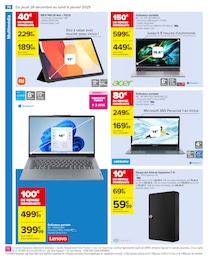 Offre Lenovo dans le catalogue Carrefour du moment à la page 76