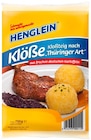 Thüringer Kloßteig von Henglein für 1,99 € bei REWE im Angebot Thüringer Kloßteig von Henglein im aktuellen REWE Prospekt