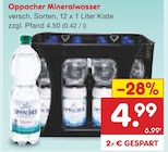 Mineralwasser im Angebot bei Netto Marken-Discount in Cottbus Mineralwasser Angebote von Oppacher bei Netto Marken-Discount Cottbus für 4,99 €
