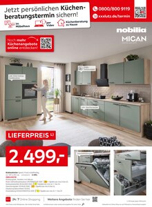 Küche im XXXLutz Möbelhäuser Prospekt "NR.1 BEIM PREIS" mit 46 Seiten (Bochum)