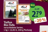 Bio-Tofu von Taifun im aktuellen tegut Prospekt für 2,79 €