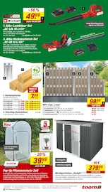 Aktueller toom Baumarkt Prospekt mit Gartenwerkzeug, "Respekt, wer's selber macht.", Seite 3