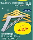 Kleiderbügel Angebote bei ROLLER Erkelenz für 2,49 €