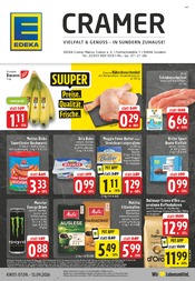 EDEKA Discounter Prospekt der aktuellen Woche mit 28 Seiten, gültig von 07.09.2026 bis 12.09.2026, in Sundern und Umgebung Aktueller EDEKA Discounter Prospekt in Sundern und Umgebung, "Aktuelle Angebote" mit 28 Seiten, 07.09.2026 - 12.09.2026