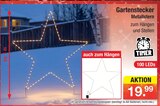 Gartenstecker Metallstern Angebote bei Zimmermann Lehrte für 19,99 €