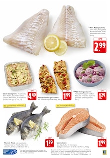 Lachs im EDEKA Prospekt "Aktuelle Angebote" mit 75 Seiten (Freiburg (Breisgau))