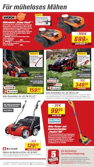Rasenmäher im toom Baumarkt Prospekt "Respekt, wer's selber macht." mit 22 Seiten (Bonn)