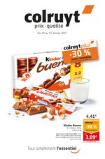 Catalogue Colruyt à Metz, avec 16 pages Prospectus Colruyt à Metz, "- 30% de remise immédiate", 16 pages, 20/01/2021 - 31/01/2021