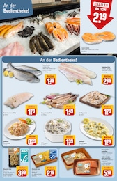 Lachsforelle Angebot im aktuellen REWE Prospekt auf Seite 14