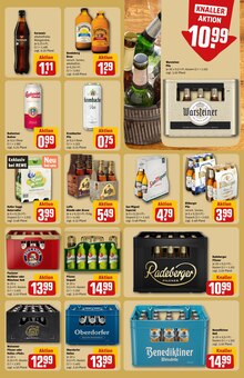 Bier im aktuellen REWE Prospekt (Weinheim) Bier im REWE Prospekt "Dein Markt" mit 34 Seiten (Weinheim)
