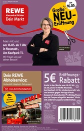REWE Prospekt für Neustadt: "Dein Markt", 32 Seiten, 13.05.2024 - 18.05.2024