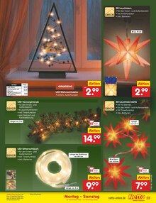 Weihnachtsbaum im Netto Marken-Discount Prospekt "Aktuelle Angebote" mit 63 Seiten (Mönchengladbach)