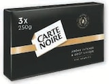 Café moulu - CARTE NOIRE en promo chez U Express Biarritz à 7,97 €