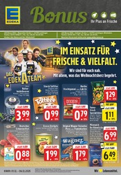 Aktueller EDEKA Supermarkt Prospekt in Burscheid und Umgebung, "Aktuelle Angebote" mit 24 Seiten, 01.12.2025 - 06.12.2025