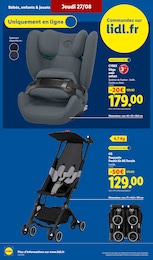 Offre Réhausseur enfant dans le catalogue Lidl du moment à la page 32
