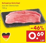 Schweine-Schnitzel bei Netto Marken-Discount im Ebermannstadt Prospekt für 0,69 €