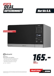 MediaMarkt Saturn Mikrowelle im Prospekt MediaMarkt Saturn Mikrowelle im Prospekt
