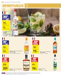 Prix et réduction Rhum Agricole dans le prospectus Carrefour en cours Offre Rhum Agricole dans le catalogue Carrefour du moment à la page 62
