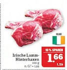 Aktuelles Irische Lamm-Hinterhaxen Angebot bei Marktkauf in Fürth ab 1,66 €