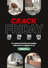 Prospectus Crack, "CRACK FRIDAY" à Buzancy et alentours, 30 pages, 28/11/2025 - 01/12/2025 Catalogue Crack "CRACK FRIDAY" à Buzancy et alentours, 30 pages, 28/11/2025 - 01/12/2025