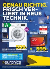 Aktueller EURONICS Elektromarkt Prospekt in Schwäbisch Hall und Umgebung, "GENAU RICHTIG. FRISCH VERLIEBT IN NEUE TECHNIK." mit 12 Seiten, 26.02.2025 - 09.03.2025