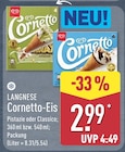 Cornetto-Eis Pistazie von Langnese im aktuellen ALDI Nord Prospekt