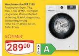 Aktuelles Waschmaschine WA 7185 Angebot bei GLOBUS in Neubrandenburg ab 289,00 €