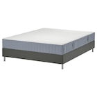 Boxbett Valevåg mittelfest/hellblau dunkelgrau 140x200 cm im Angebot bei IKEA in Siegen Boxbett Valevåg mittelfest/hellblau dunkelgrau 140x200 cm Angebote von LYNGÖR bei IKEA Siegen für 439,00 €