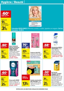 Promo Soin Cheveux dans le catalogue Carrefour du moment à la page 49