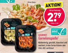 Garnelenspieße² bei ALDI Nord in Herford Garnelenspieße² im Angebot bei ALDI Nord Herford für 2,79 €